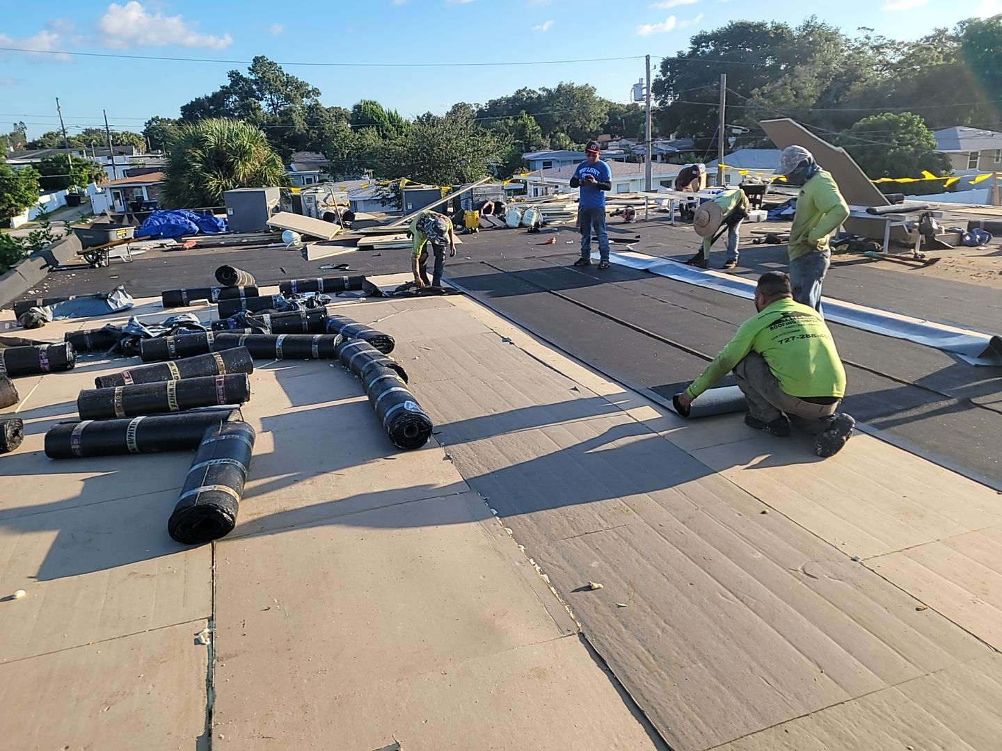 Project in St. Petersburg 33710 by Mitchell Roofing Company LLC 