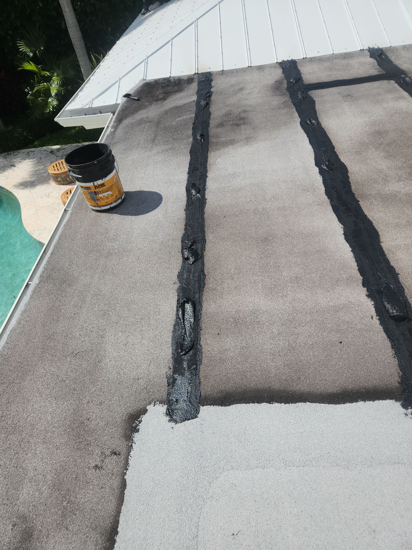 Metal Roof Maintenance and Fascia Replacement in Delray Beach by Aastro Roofing