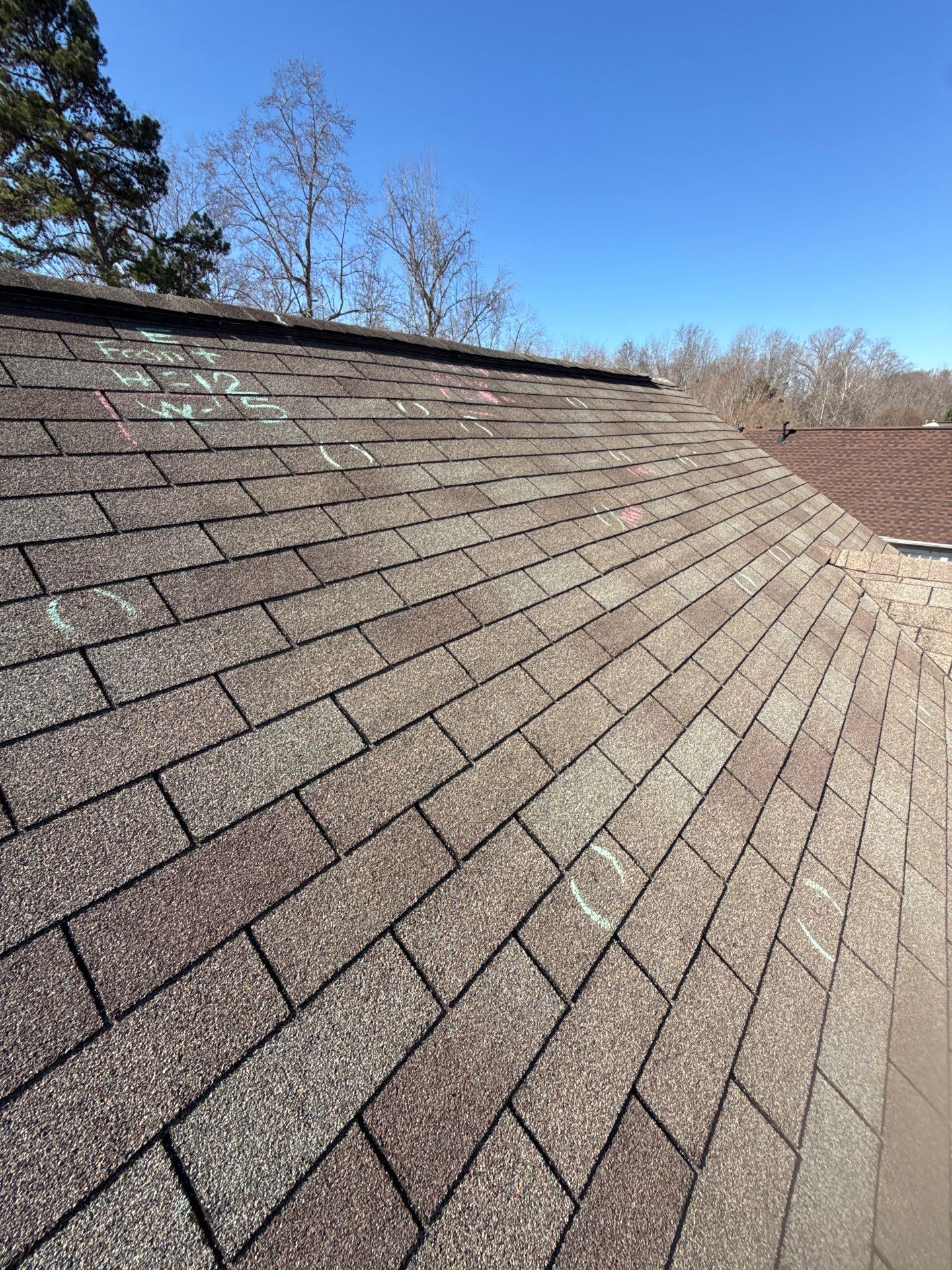 Roof and gutter replacement by hail and wind damage by Just Brilliant Restoration JBR