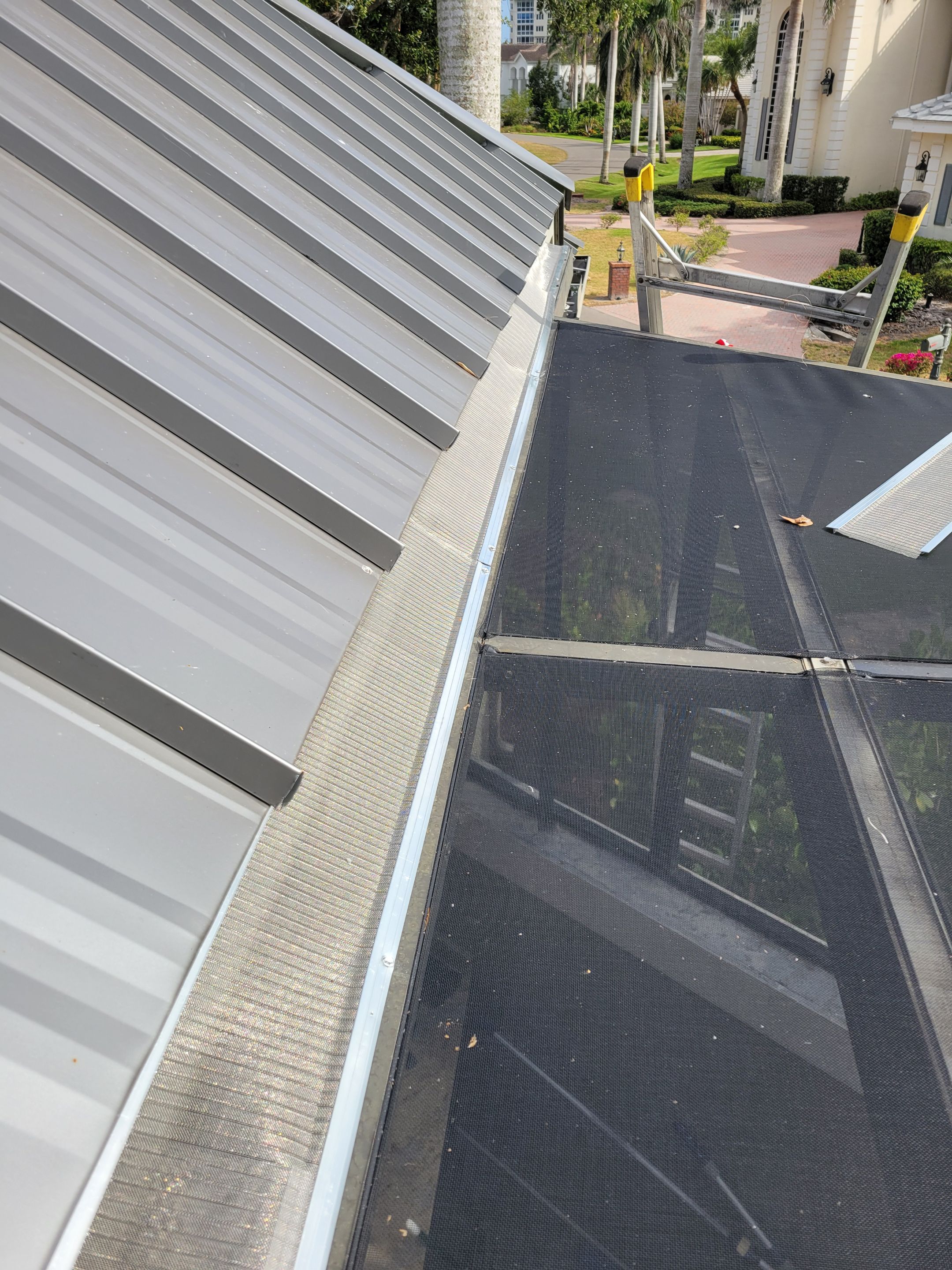 Leaf Guard Installation in Fort Myers FL by Gutter Professors