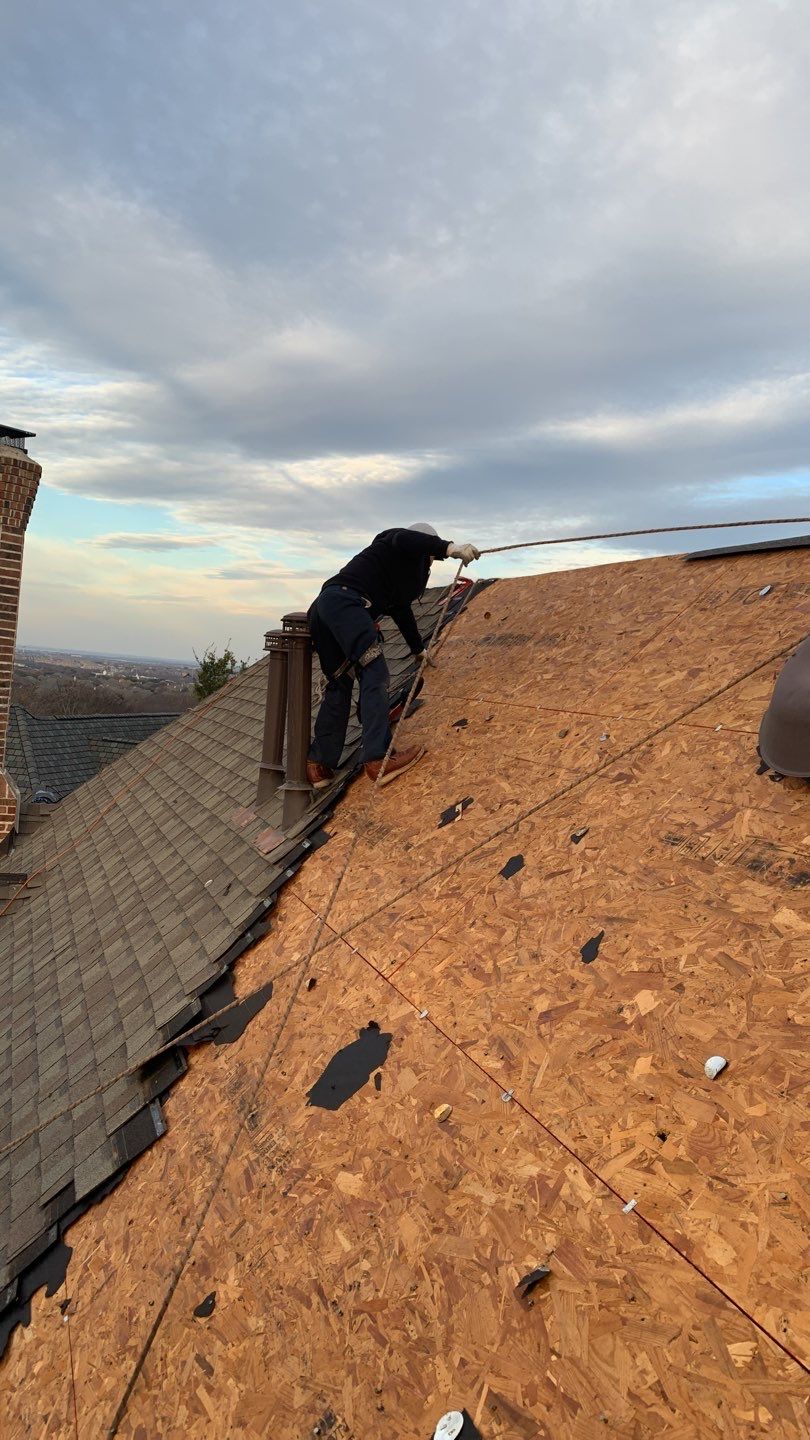 Full Roof Replacement On Beautiful Home in McKinney Texas by Elite Roofing LLC
