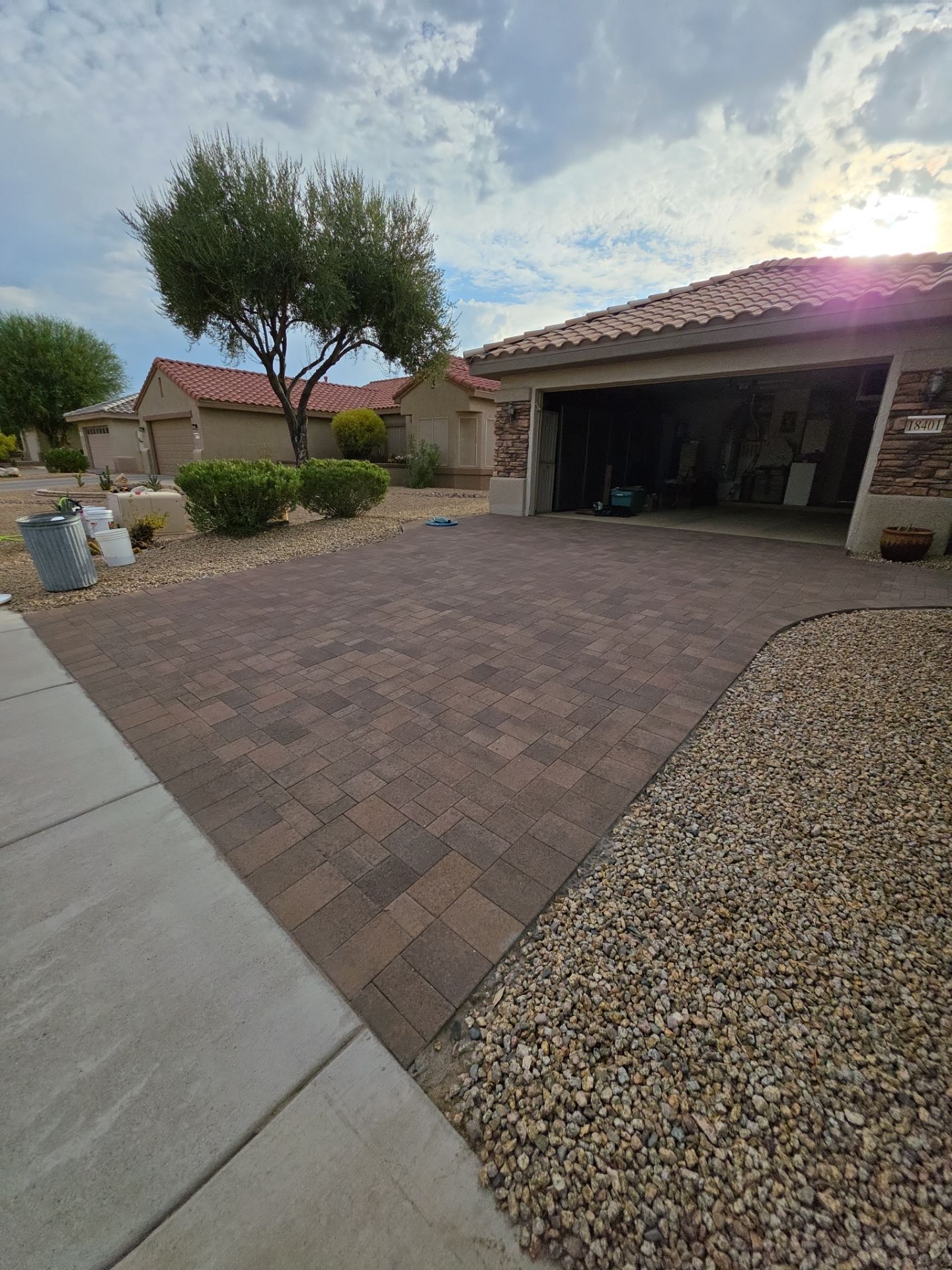 Driveway Paver Sealing in Sun City Grand | Surprise, AZ by Patriot Power Washing & Sanitation
