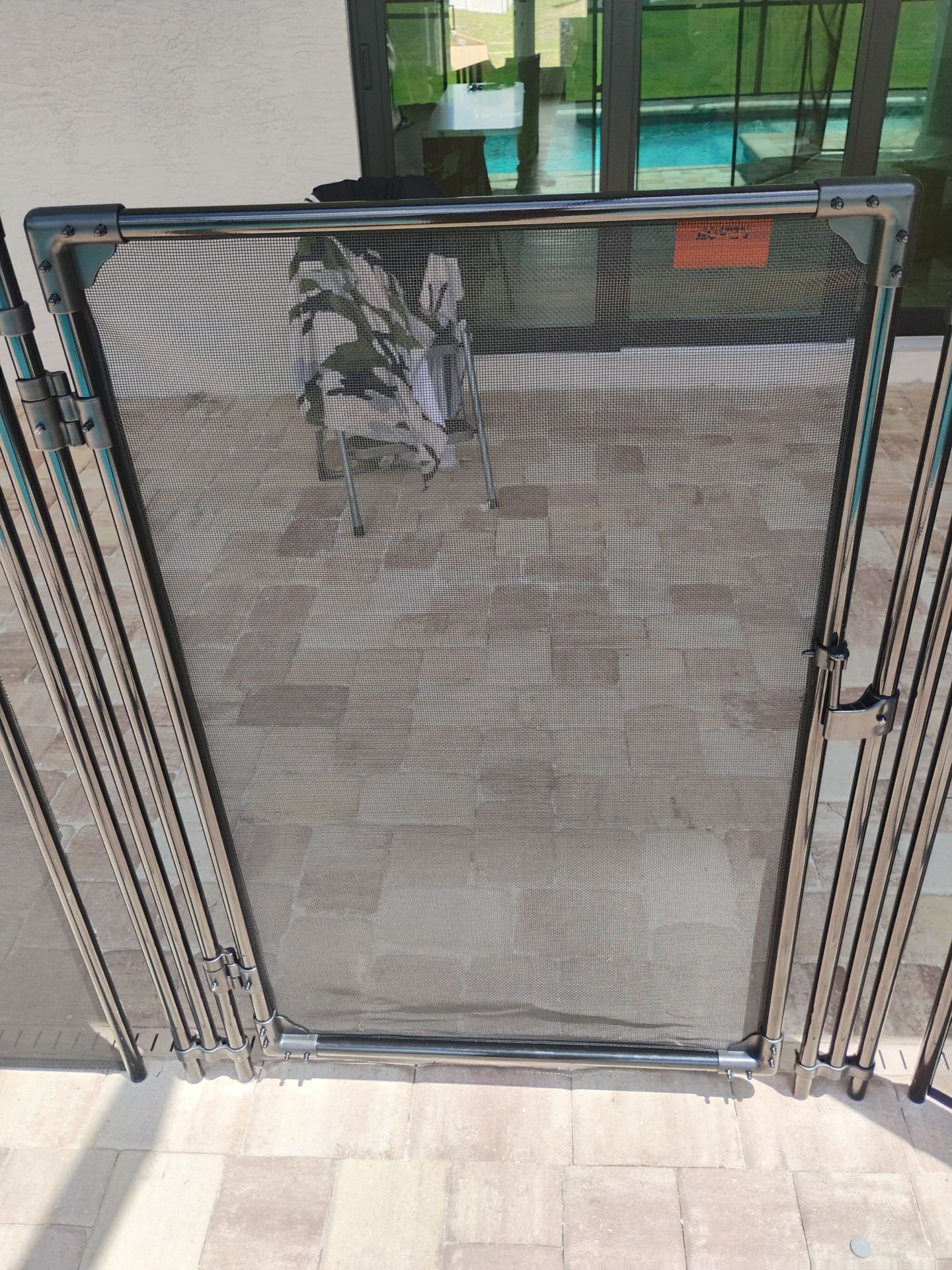 Vinyl Privacy Fencing and Aluminum Pool Security Installation in Port Charlotte by True Fence LLC