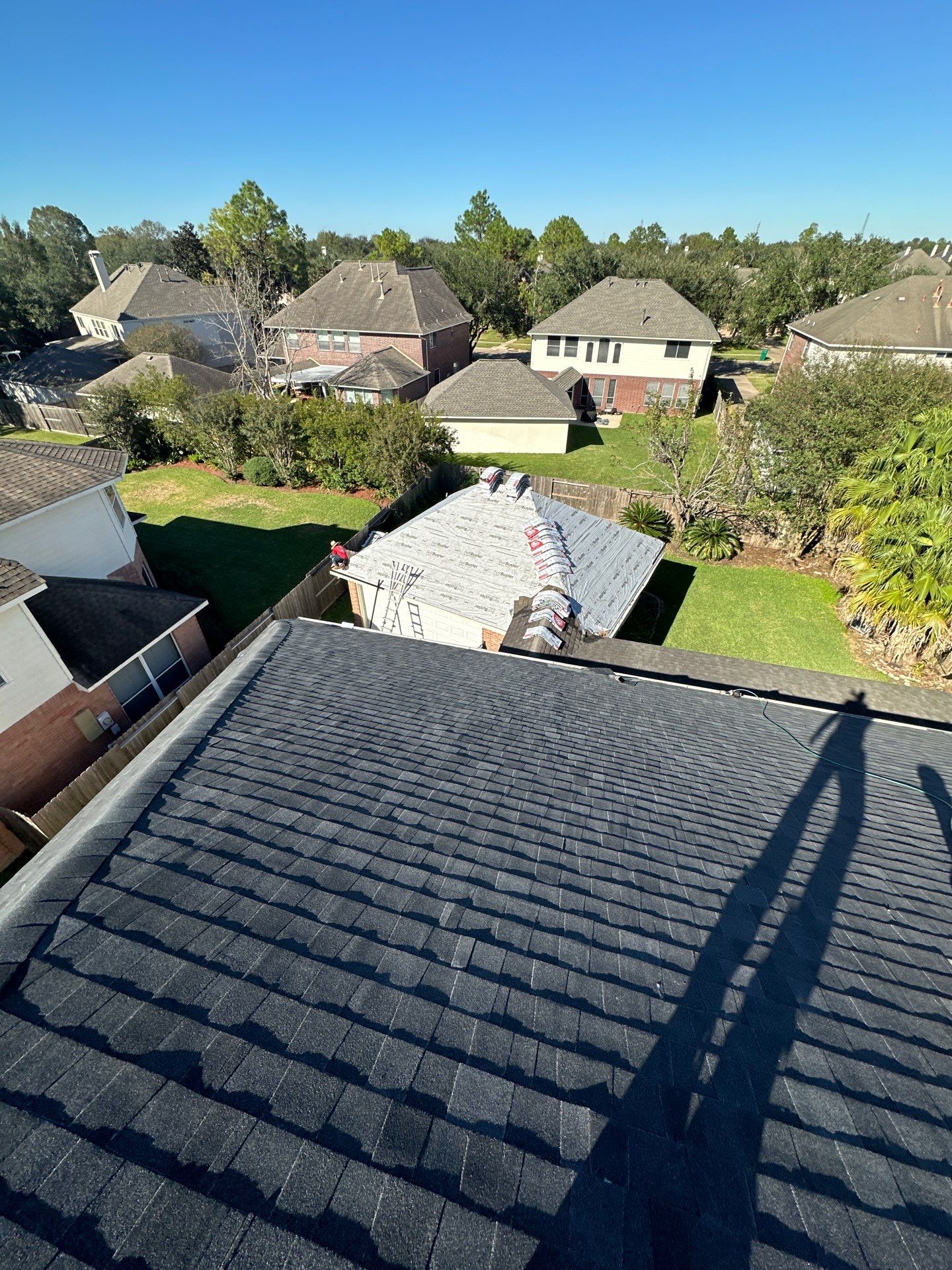 Project in Pearland by Motion Roofing