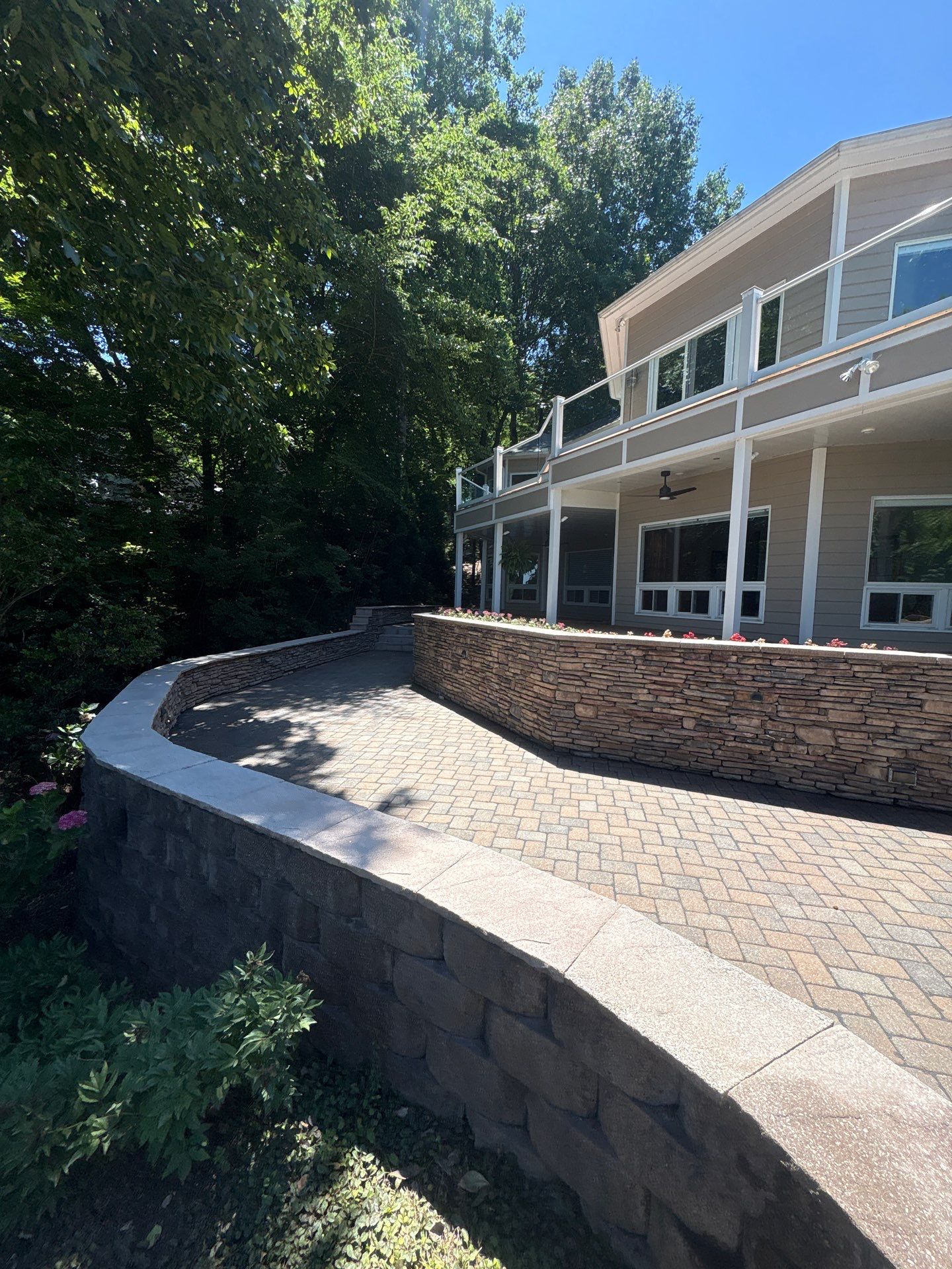 Pavers using Concrete Sealant and PolySand by DuraSeal