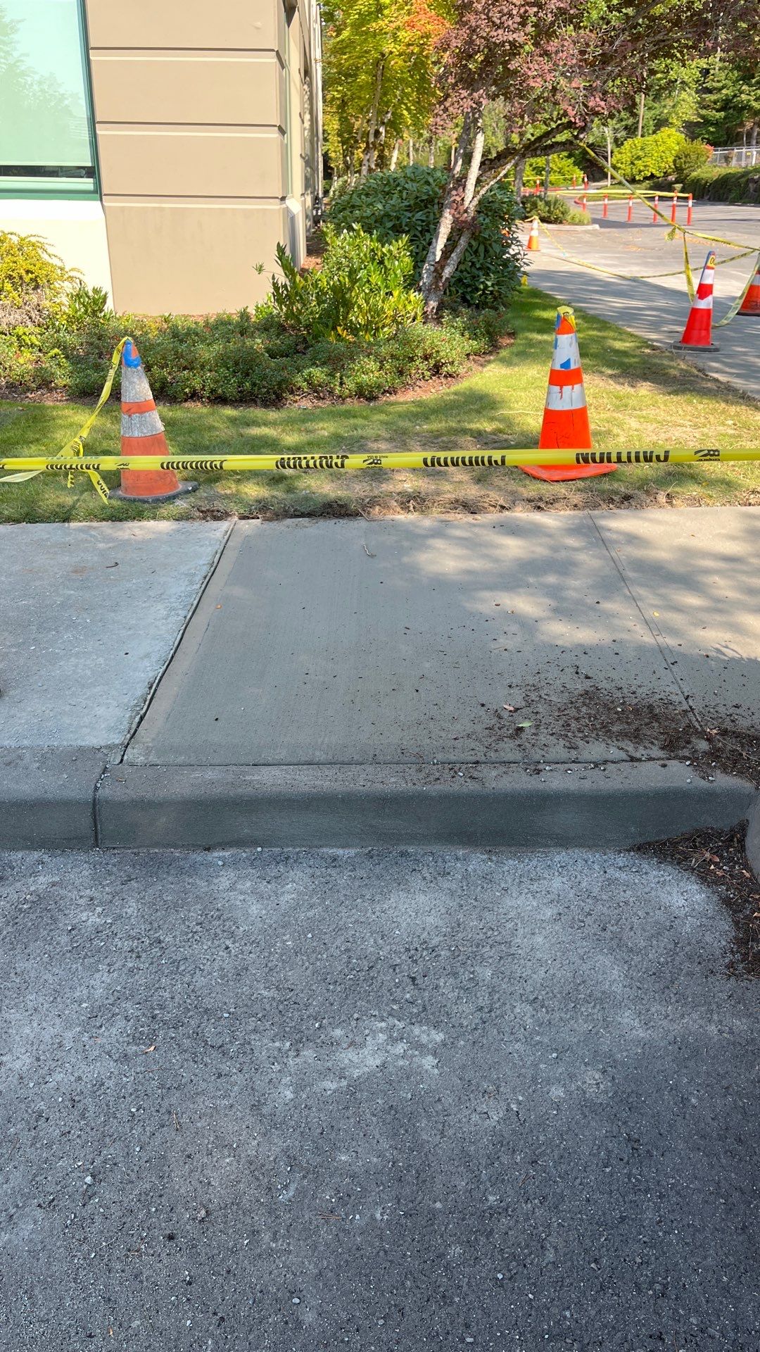 Kidder Matthews | Parking Lot Sealcoating & Striping with Concrete Curb & Patch Repairs  by Jireh Asphalt & Concrete Inc 