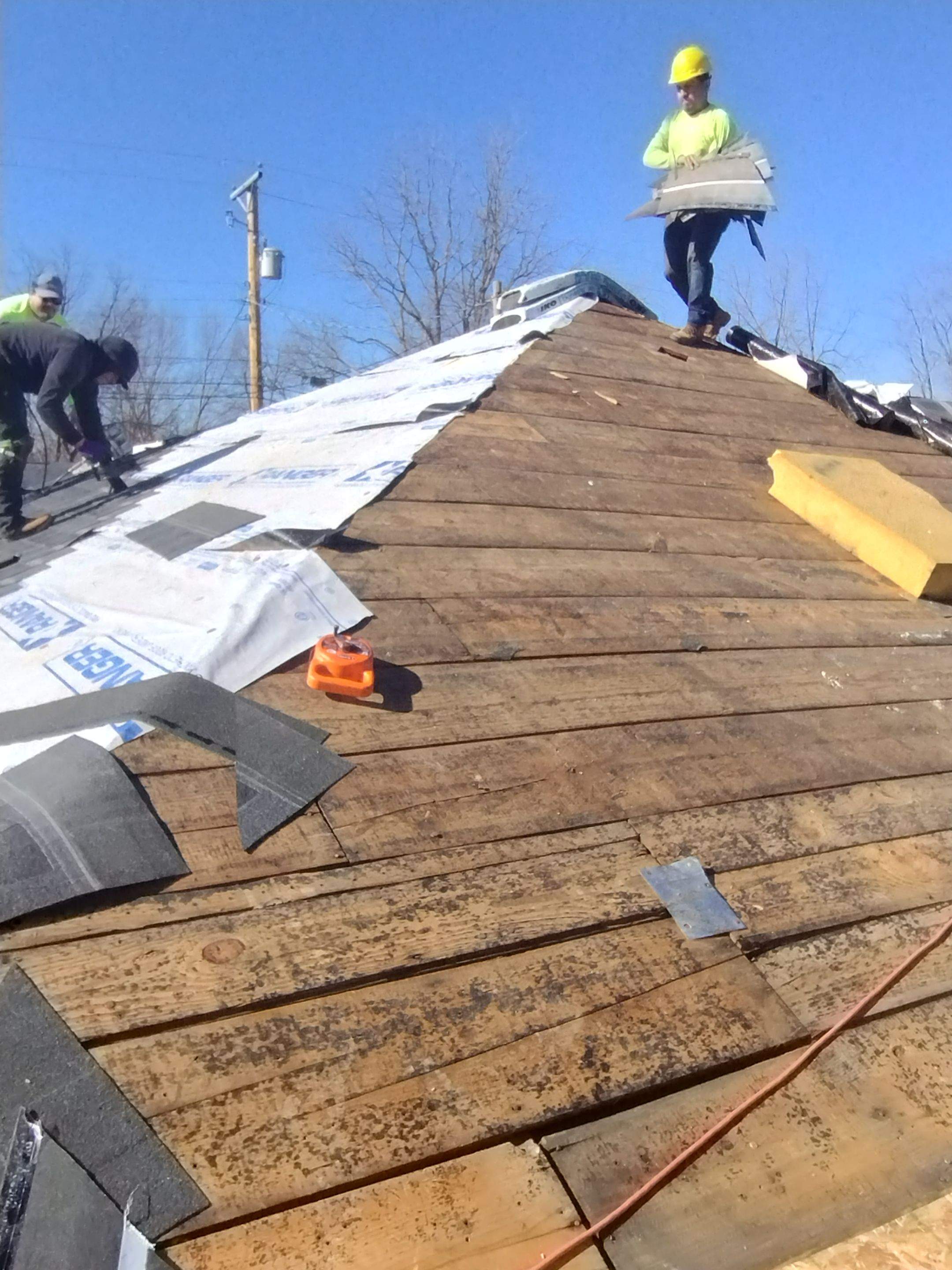 Residential Roofing Installation using Performance Shingles by Mr. Roofer