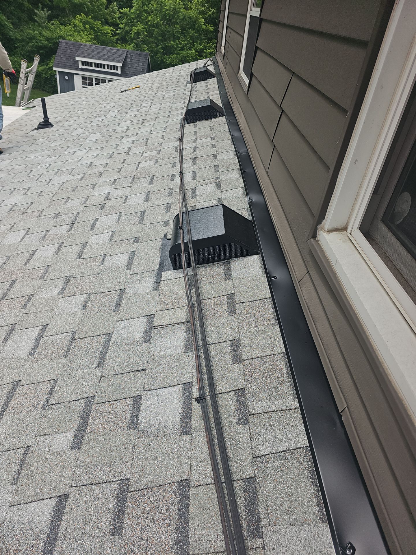 Roof Repair - Vent, Siding, and Chimney Flashing and Partial Roof Replacement by Winchester Roofing