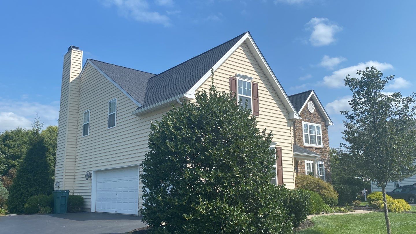 Roofing Installation using CertainTeed Landmark - Moire Black by Storm Guard of Ches-Mont PA