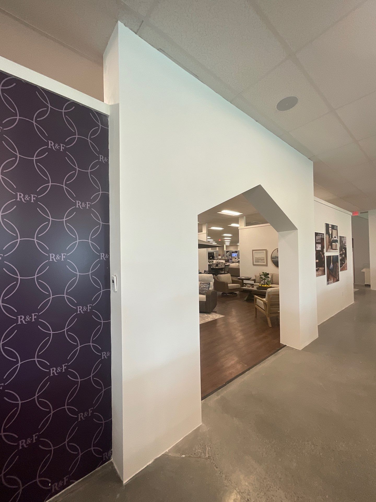 Studio at 47th Wall Mural and Interior Branding in Mechanicsburg by Nick The Sign Guy