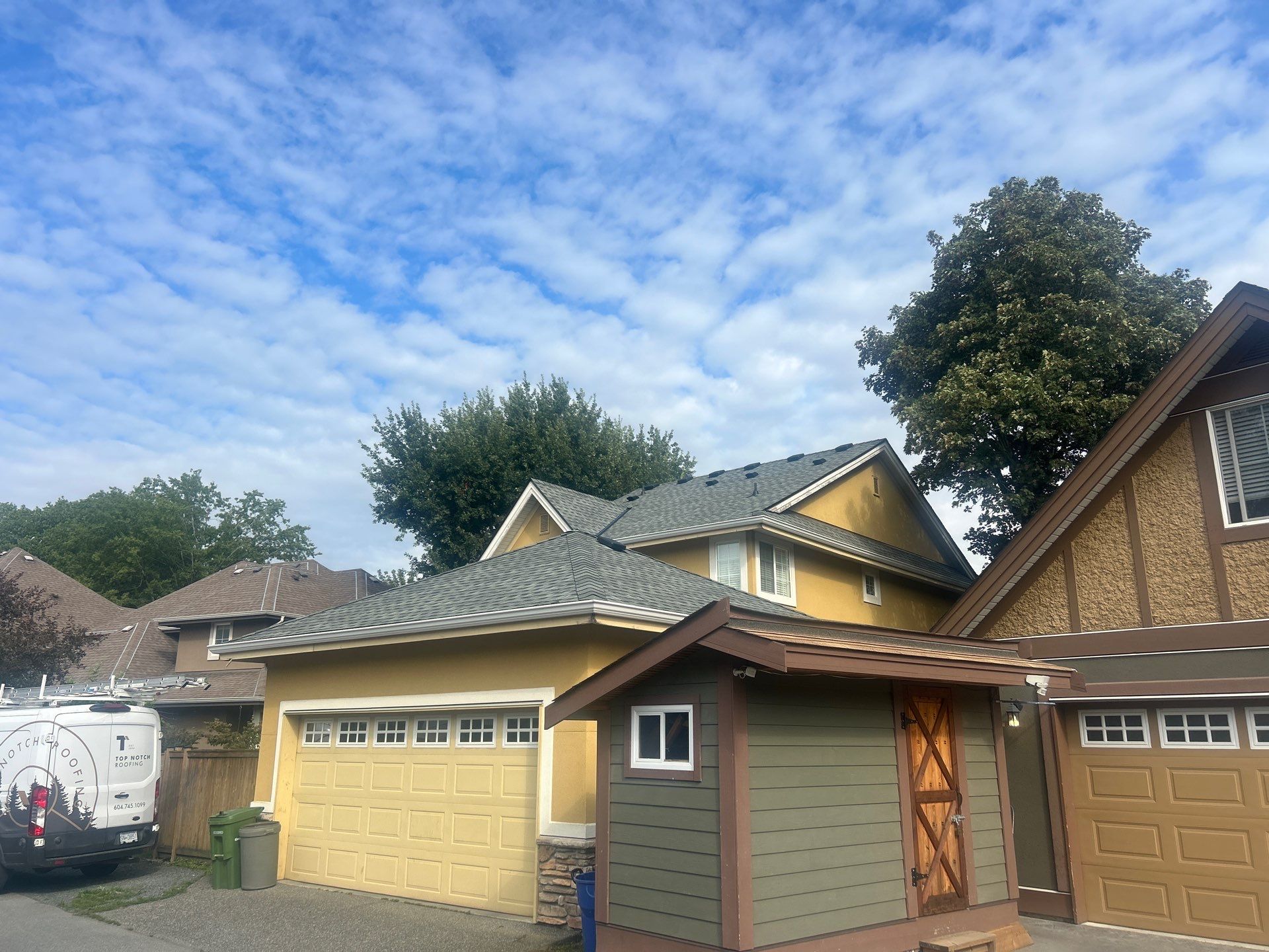 Residential Reroof Shingle using GAF Timberline HDZ by Top Notch Roofing Inc