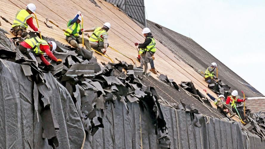 St. Pius Church - Commercial Roof Restoration by Rinaldi Roofing