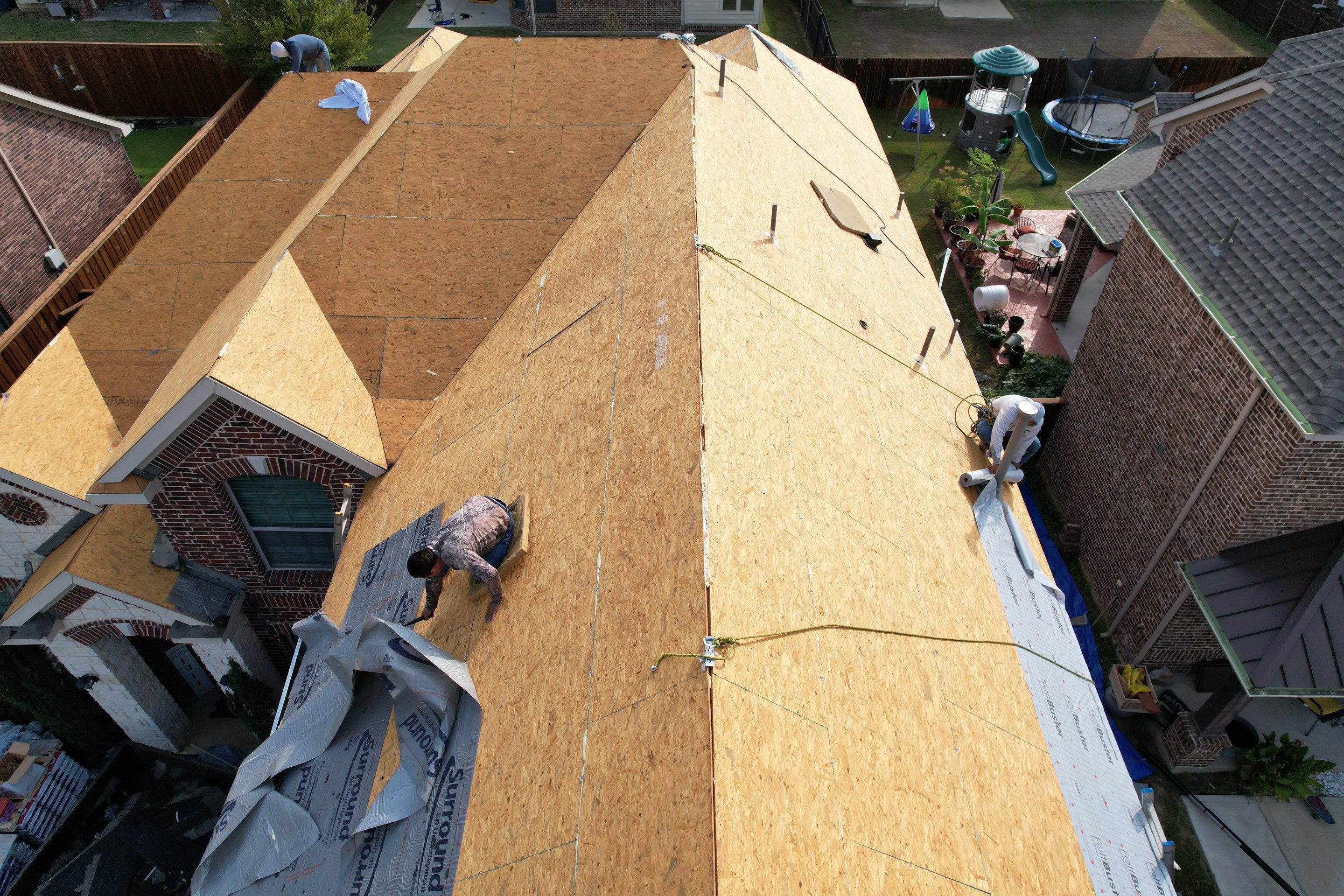 Project in Keller  by Zeus Exteriors