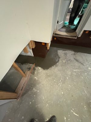 Interior basement waterproofing Project in Toronto, ON