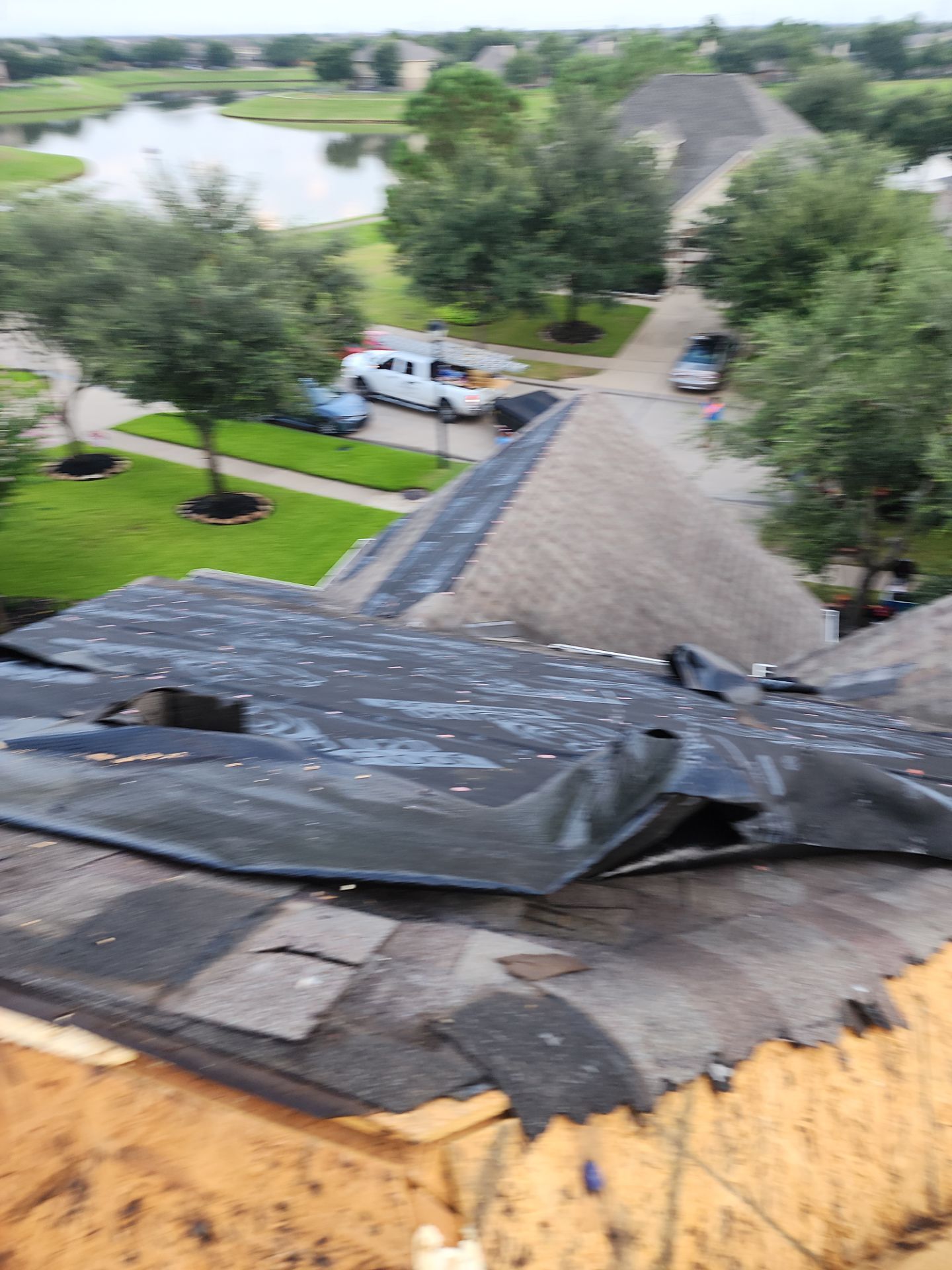 Residential Roofing Installation using Owen's Corning Duration (Lifetime) Shingles by Roof Repair Company