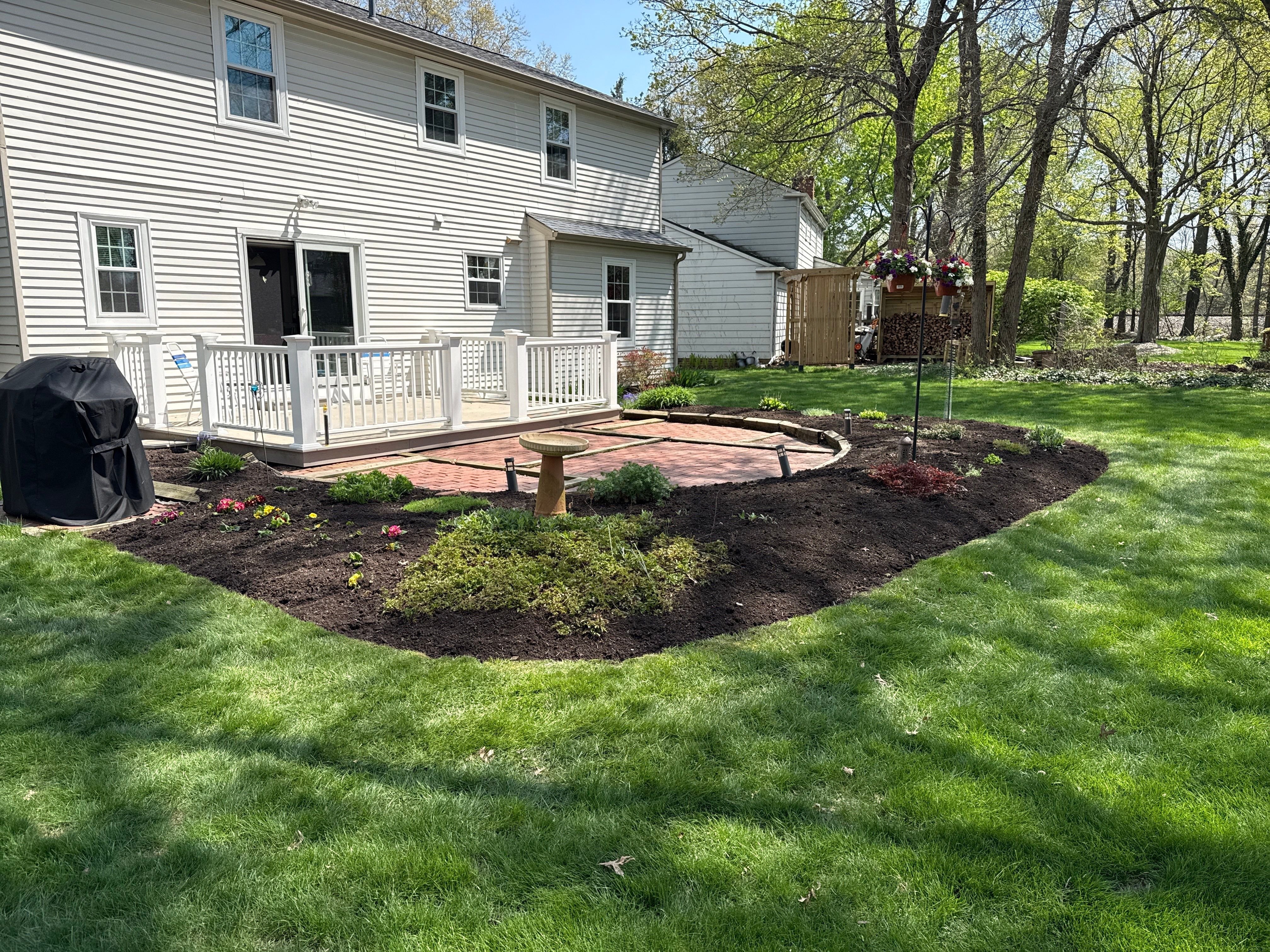 Project in Bay Village, OH by Elm Rose Gardens