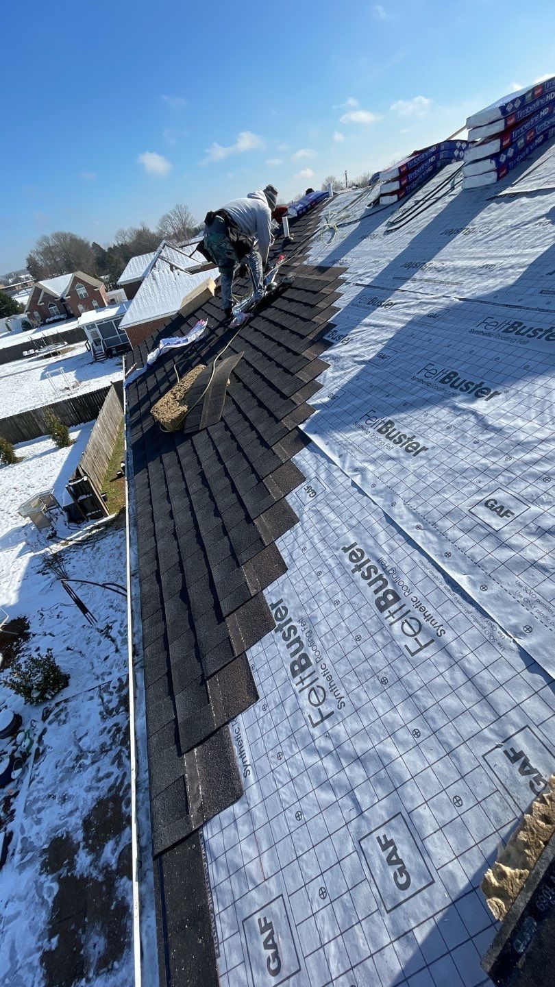 Residential Roofing Installation using GAF HDZ Roofing System  by Undersun Roofing 