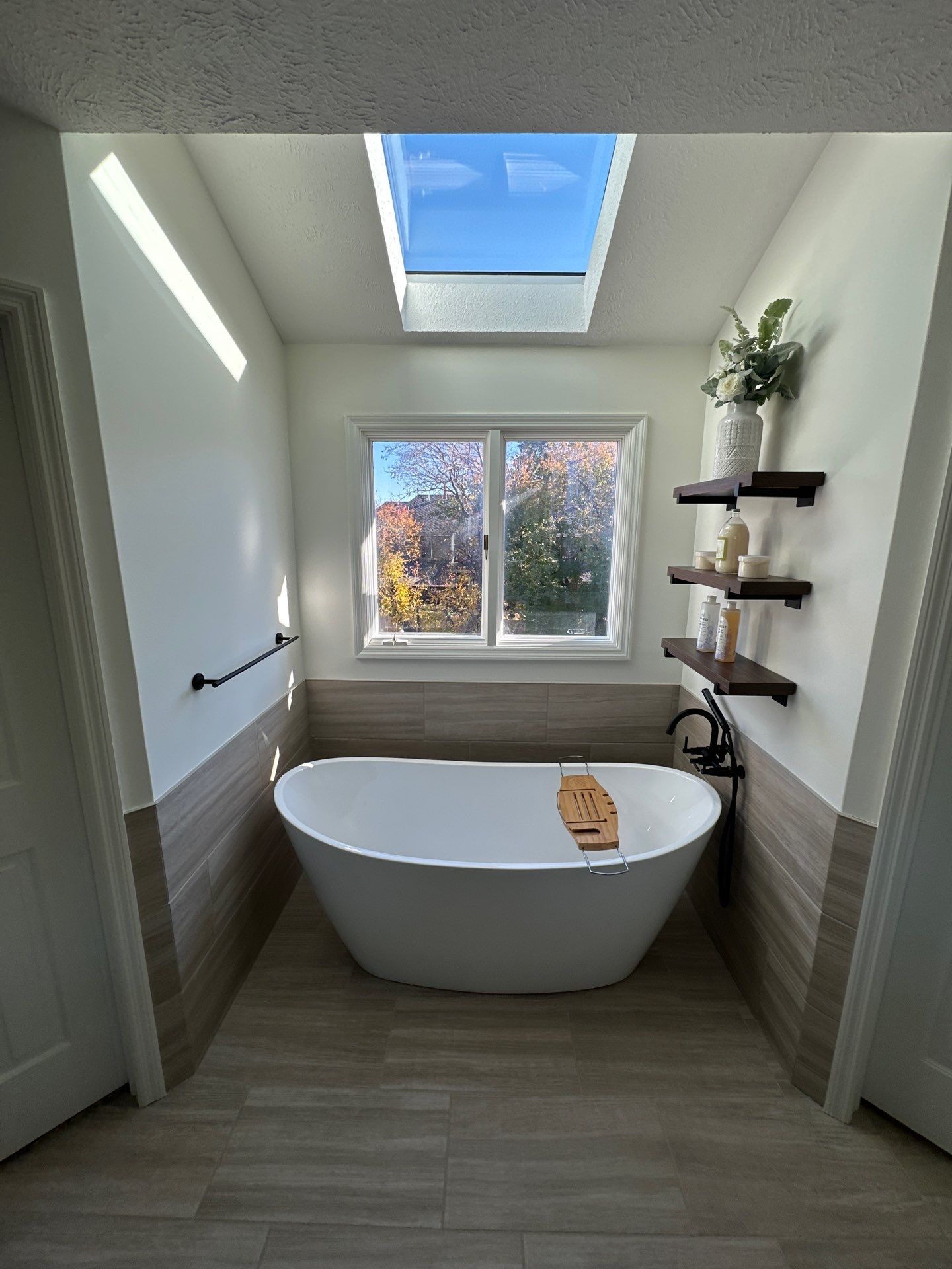 West Omaha Spa-Style Primary Bath Refresh by Bennett Design + Build