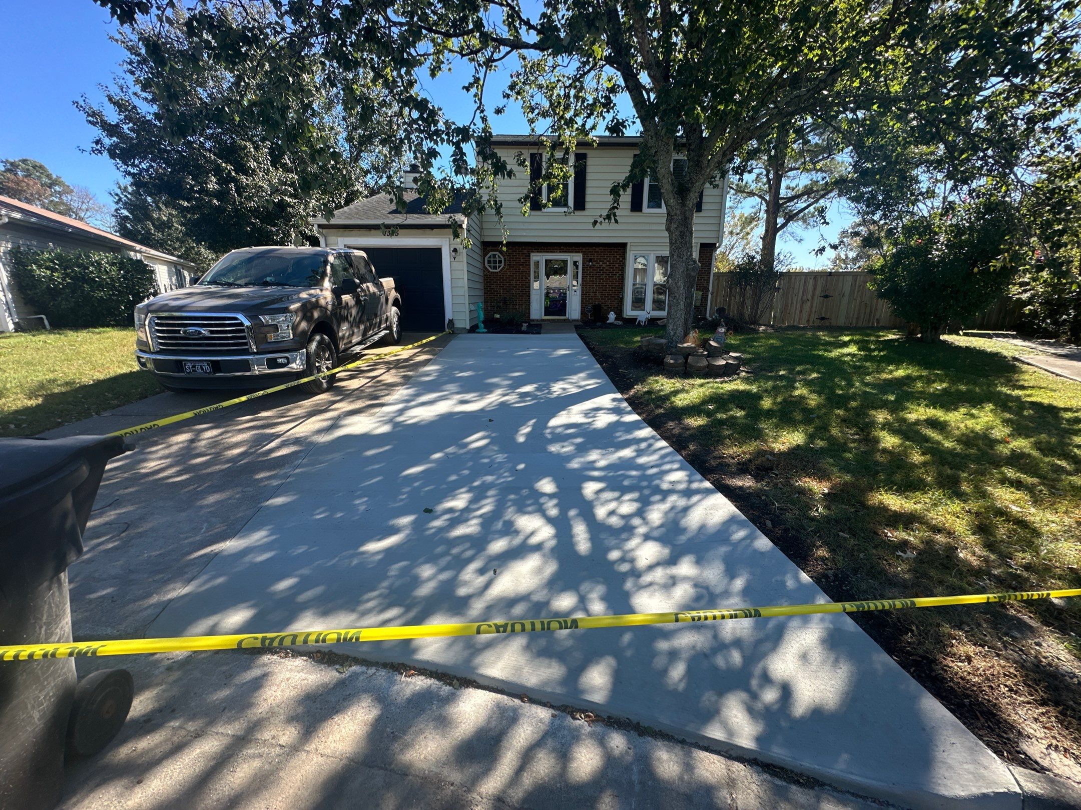 Project in Virginia Beach by Sam The Concrete Man Virginia Beach