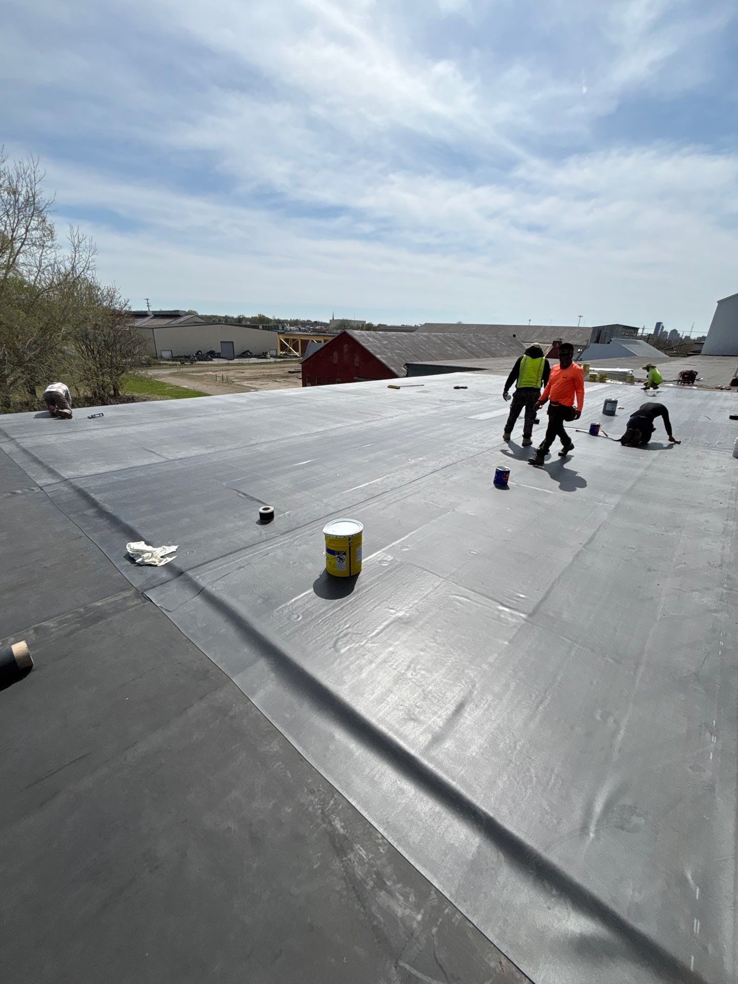 Dayton - EDPM Roof Repair by Nitro Roofing and Construction