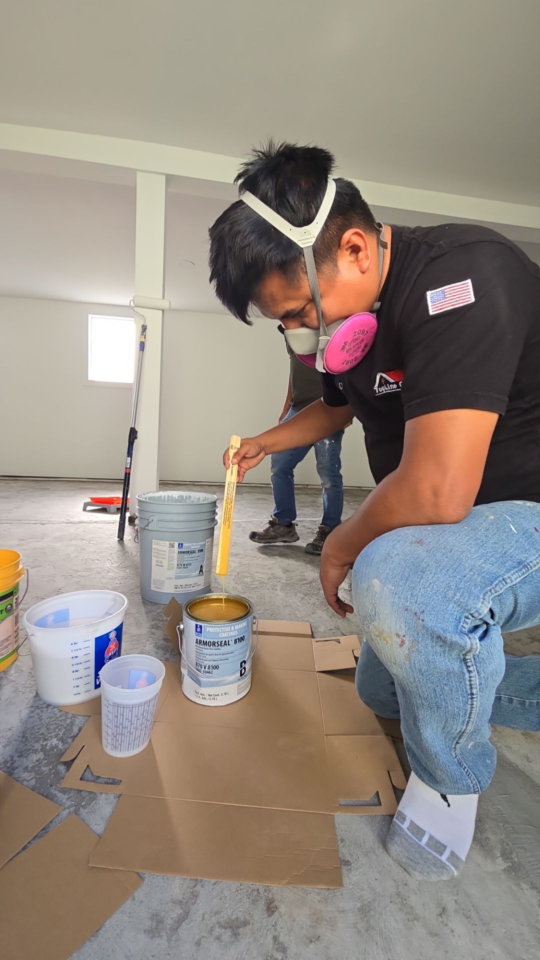 Garage remodeling by Topline Group 