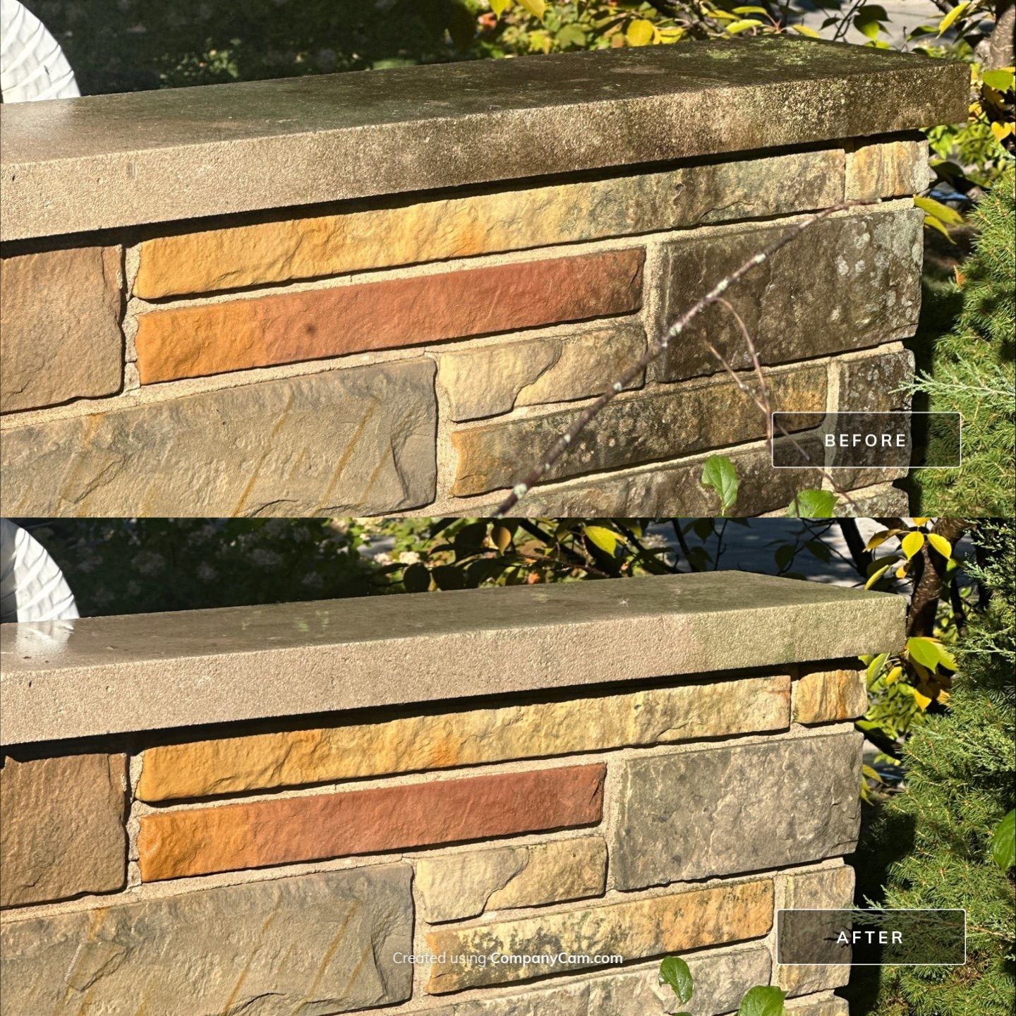 Project in Arlington Heights by Simmons Power & Soft Washing