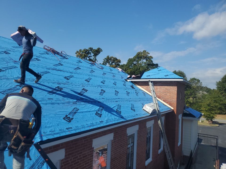 Church Roof Replacement using Owens Corning by Inspector Roofing and Restoration