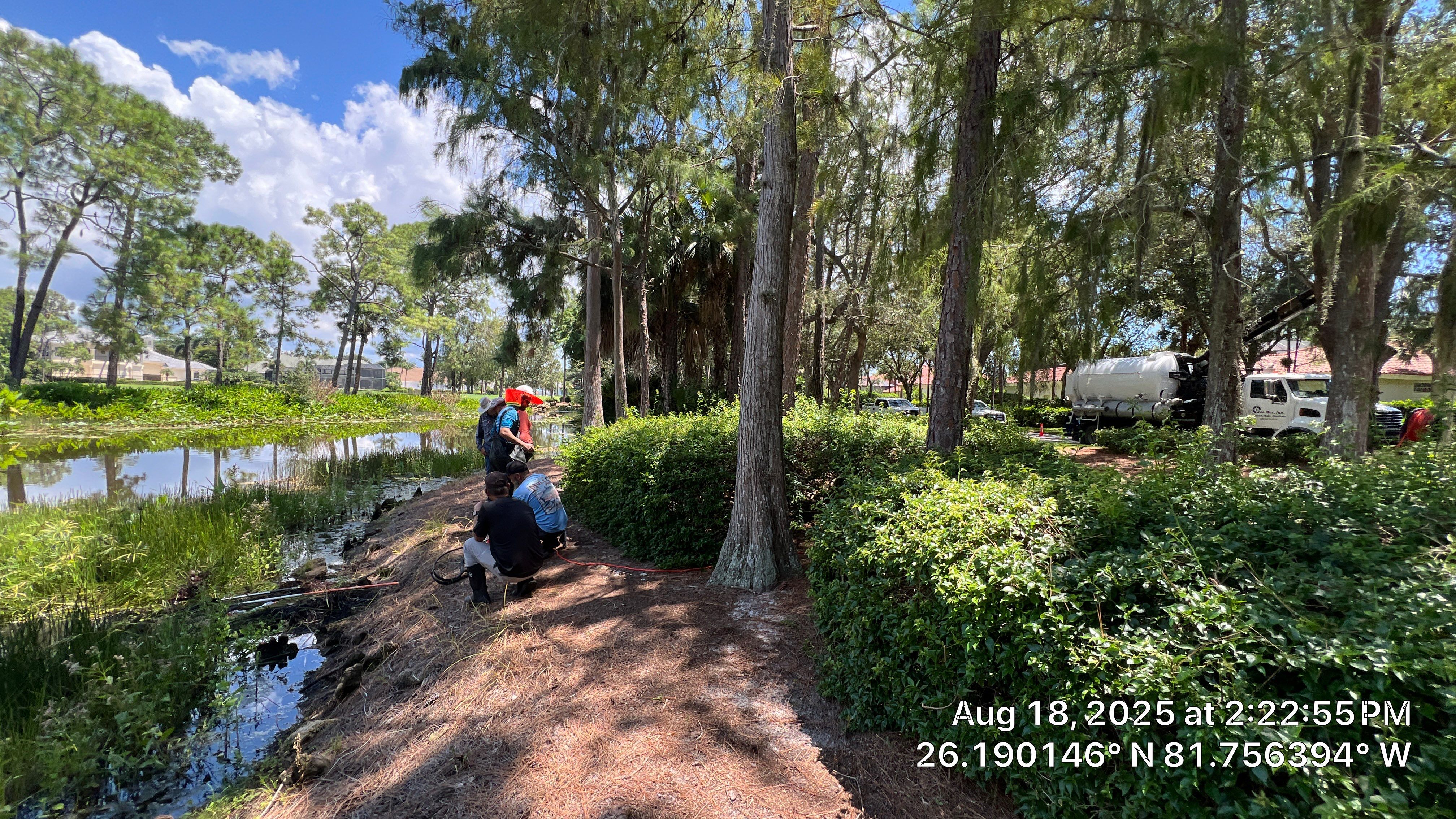 Naples Community Drainage Problems by APS Power & Water