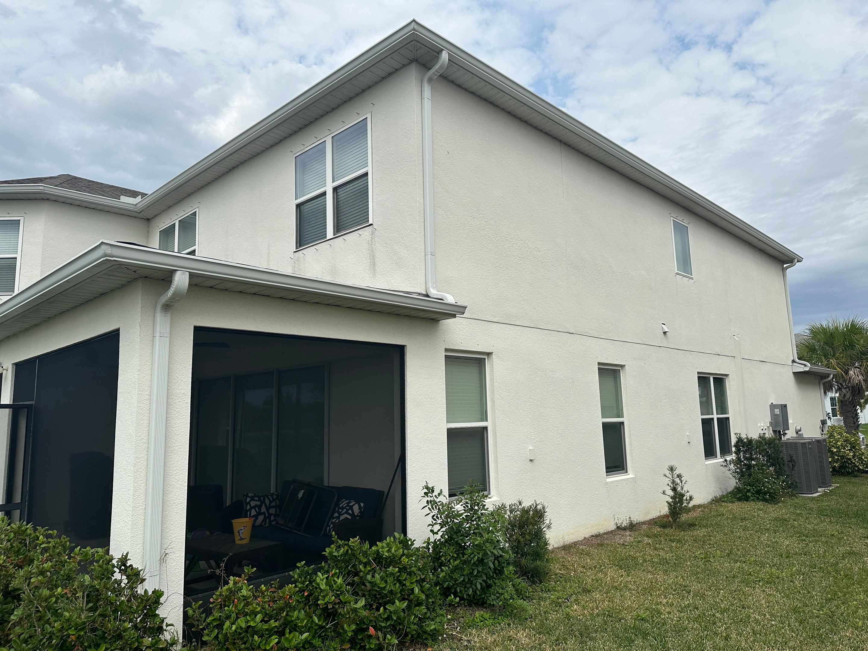 Complete House Wash and Exterior Surface Cleaning in Artisan Lakes Community, Palmetto, FL by Sunshine AquaWash
