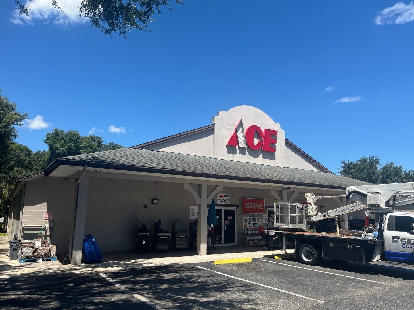 Flush Mounted Channel Letters for Leesburg Carter's Ace Hardware by SignCrafters