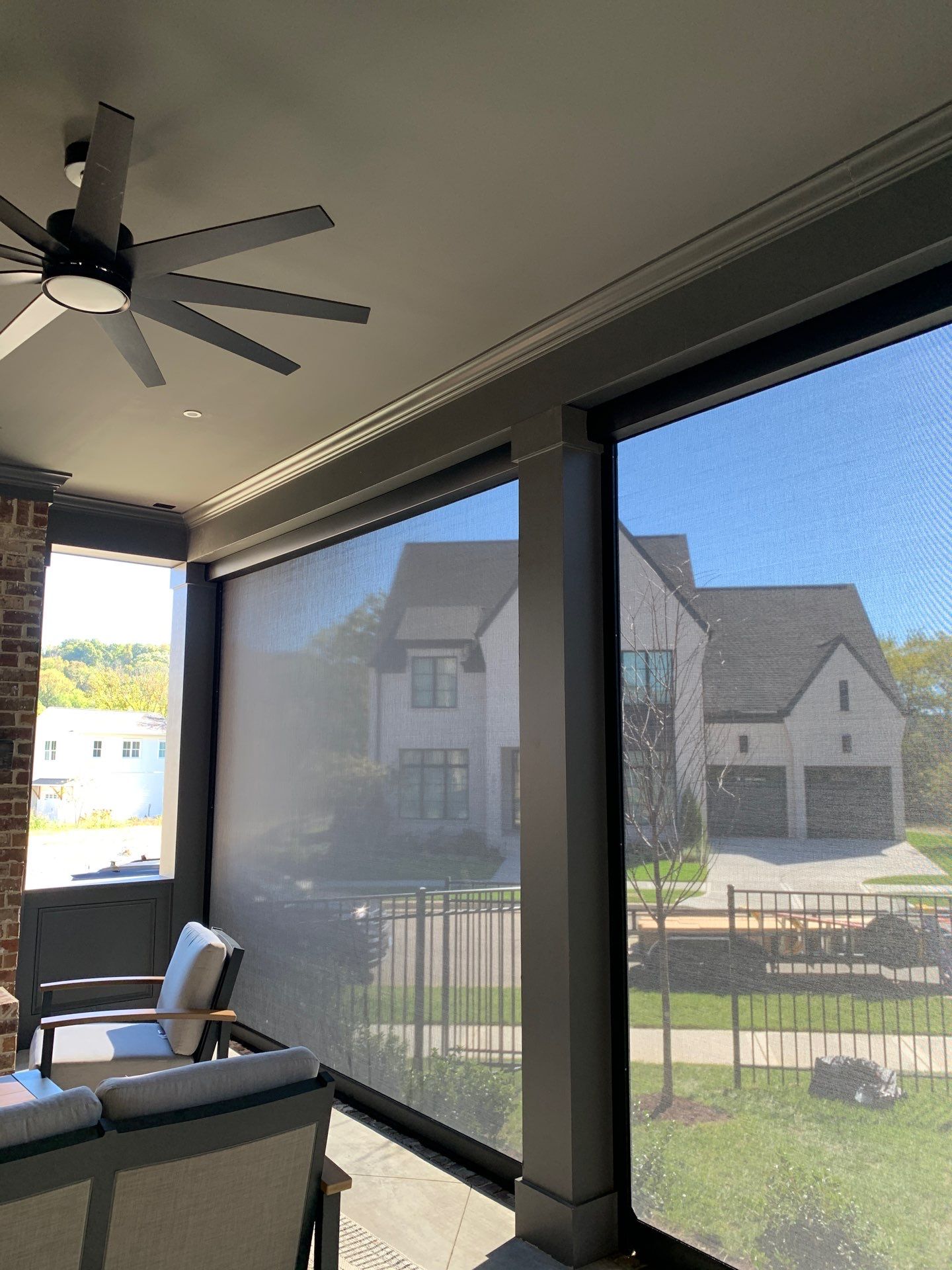 95% Screens in Stephens Valley by Tennessee Shade Company