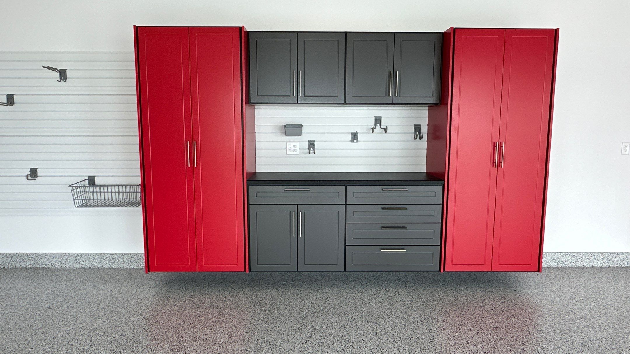 Louis P. transformed their garage into the garage of their dreams by Banner Garage