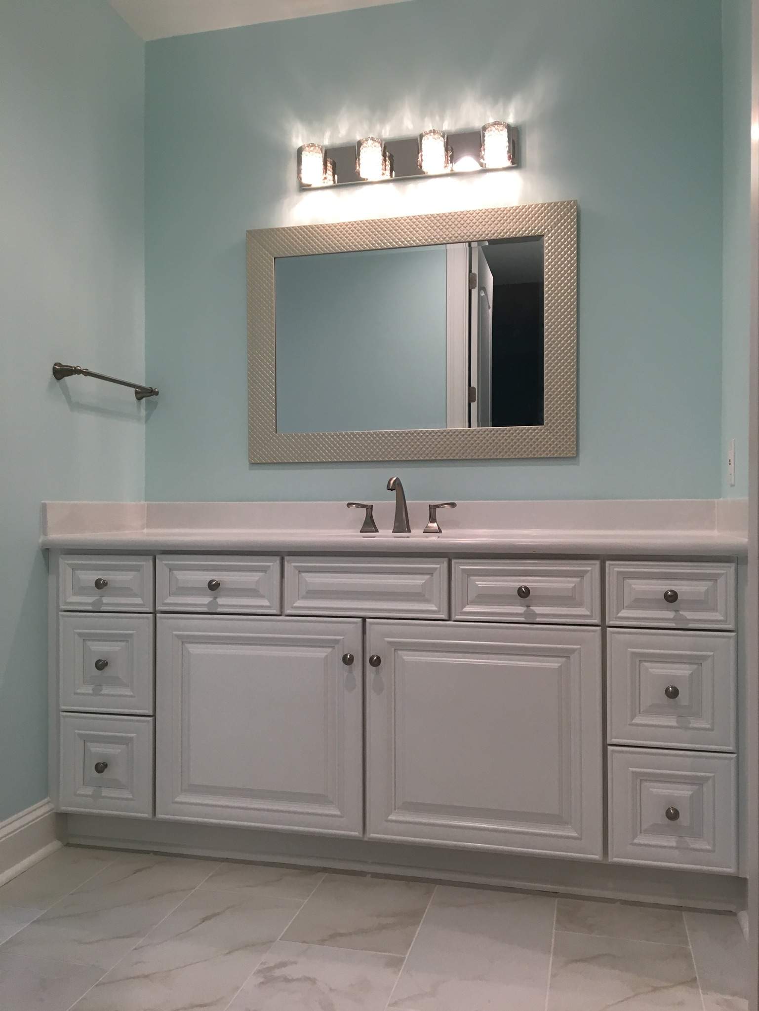 Finished Basement and Bathroom Installation in Roswell by Swift Home Renovations