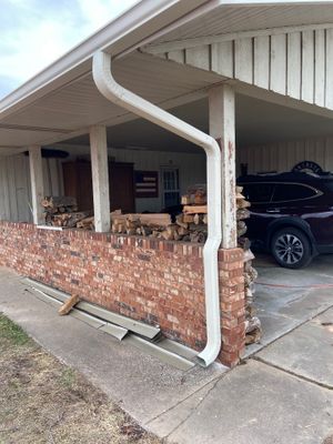 Almond 5" Gutter Install Rogers, AR