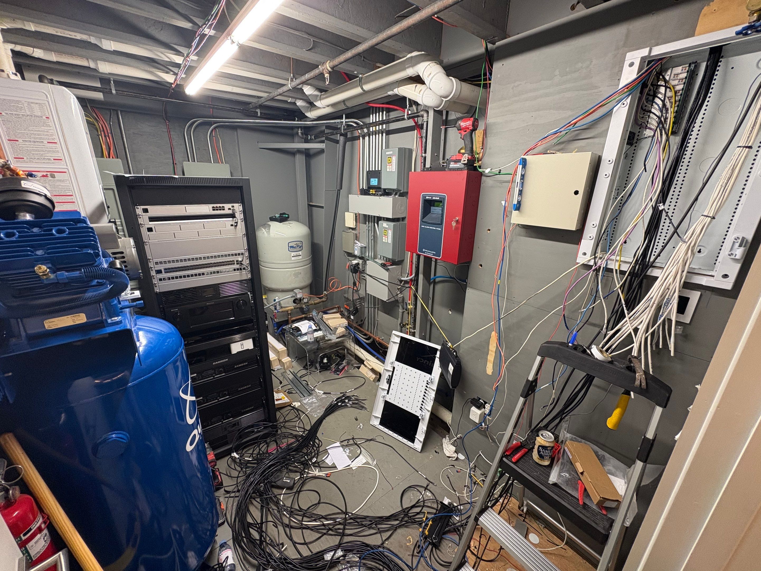 Rack Rebuild, Network & Surveillance Upgrade by Tailored Tech Inc