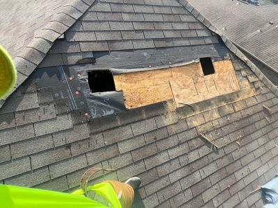 Hail Damage using Owen's Corning Duration (Lifetime) Shingles