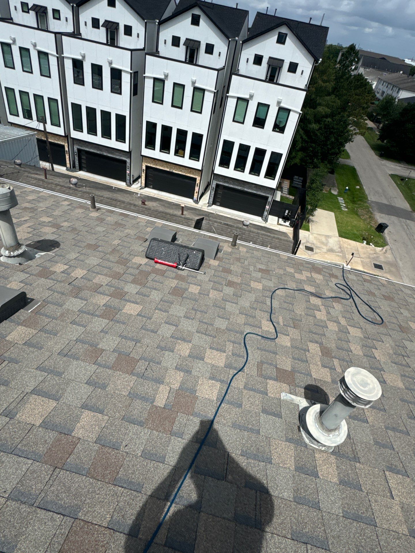 Project in Houston, TX by Associates Roofing Unlimited