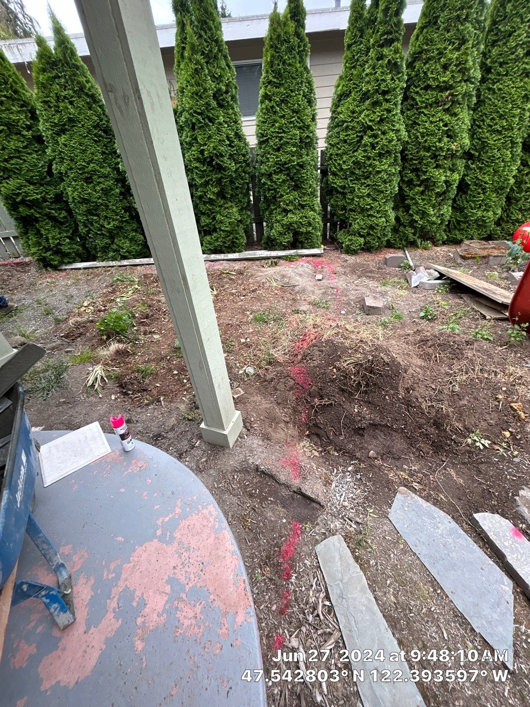 Ashley | Concrete Back Patio by Jireh Asphalt & Concrete Inc 