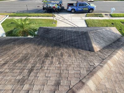 Asphalt Shingle Roof Cleaning in Creekwood Community – Bradenton, FL