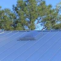 24ga 1" Nail-Strip Mill Finish by Total Roofing System The Metal Roof Experts