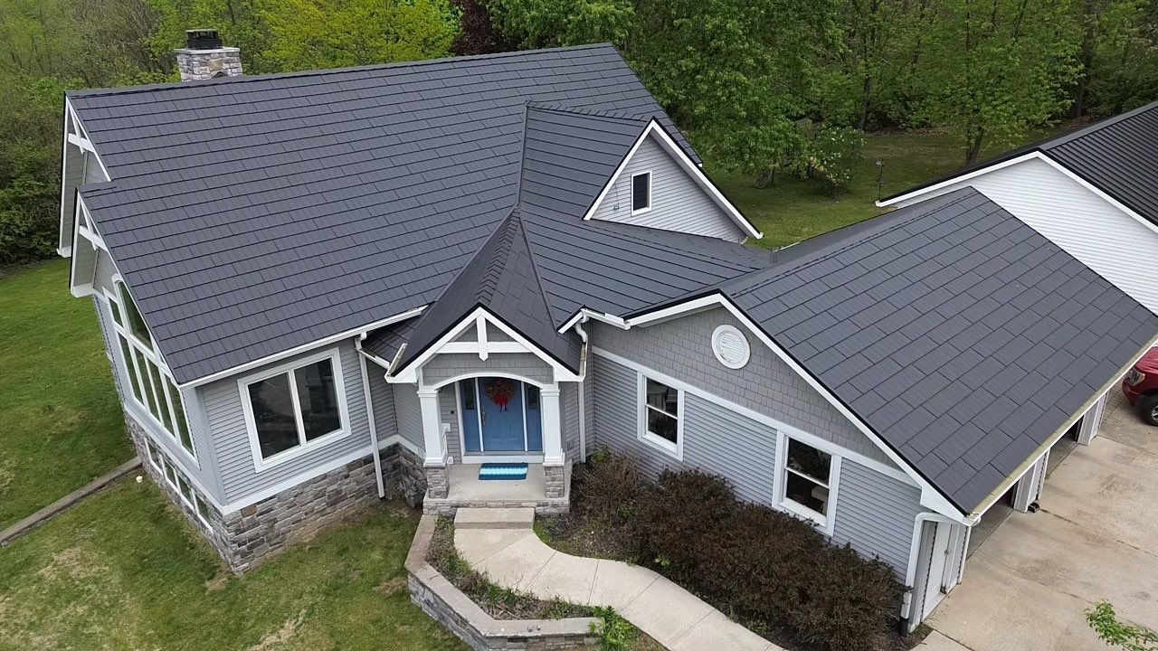 Luxury Metal Roof Transformation in Goshen, IN by 4Ever Metal Roofing