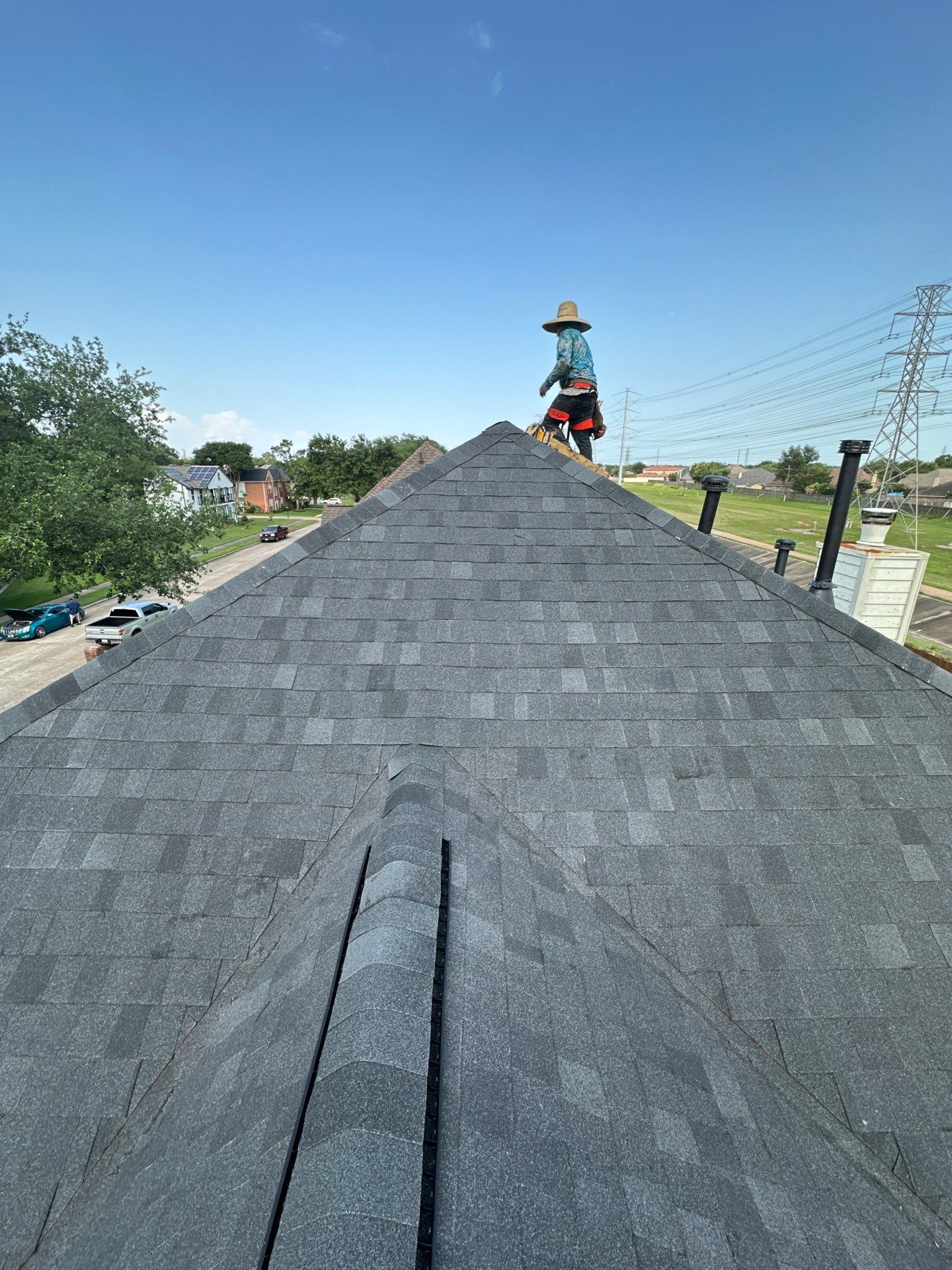 Project in Deer Park by Motion Roofing