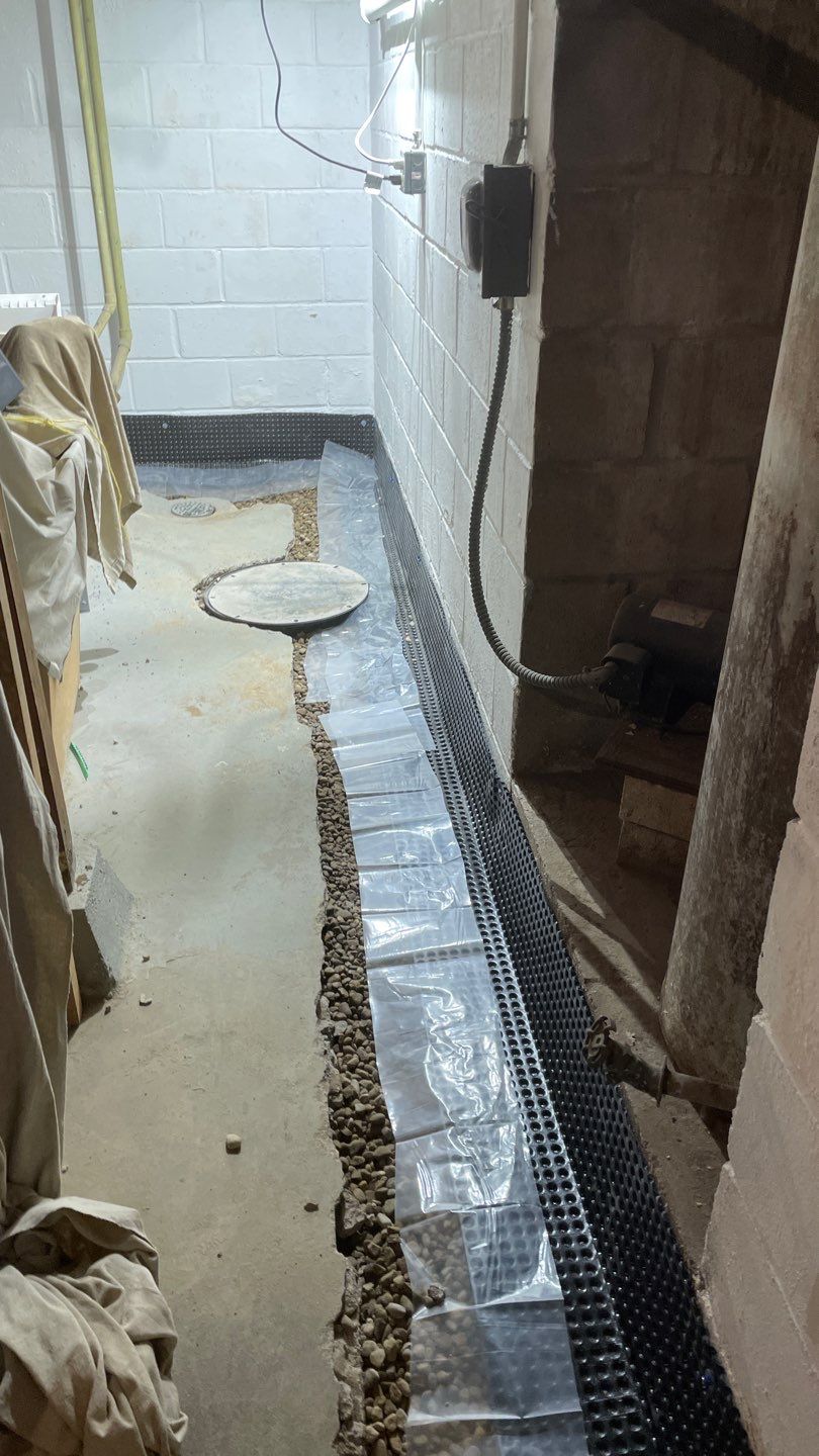 Basement Waterproofing in Crystal by Waterproofing Northeast