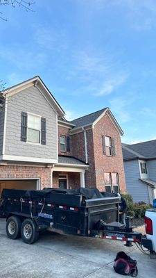 Buford, GA Roof Replacement GAF Timberline HDZ Weathered Wood