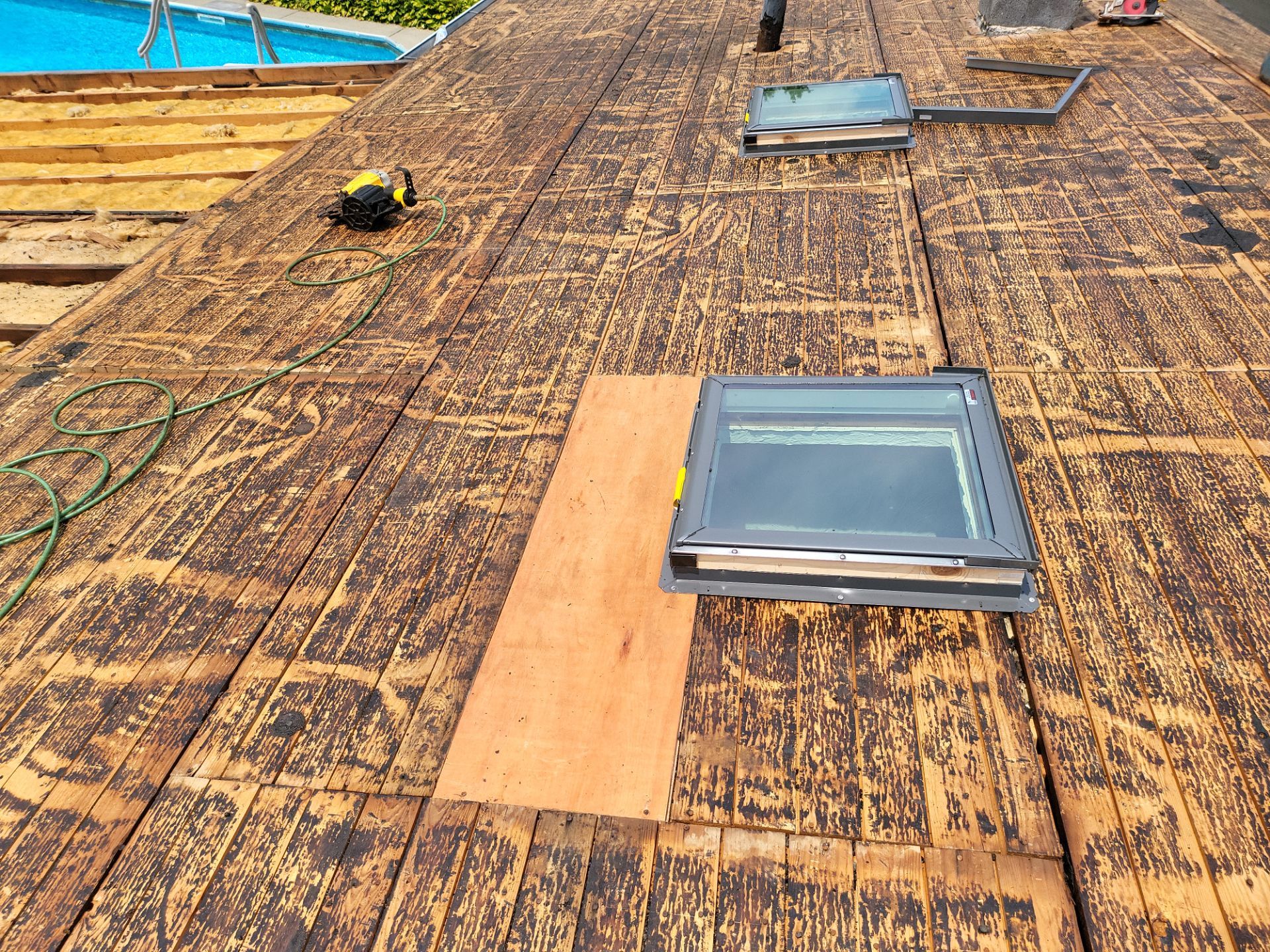 Residential Roofing Installation using Owens Corning TruDefinition Duration AR - Estate Gray by A Plus Exterior