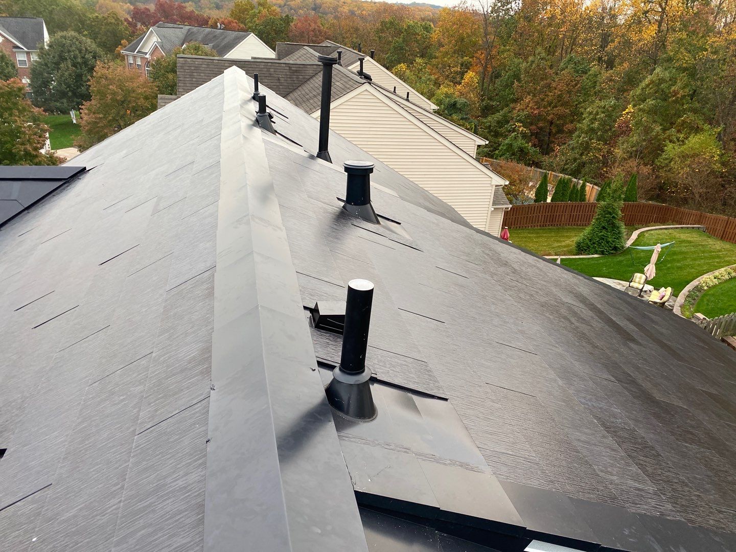Tesla Solar Roof Installation by American Home Contractors
