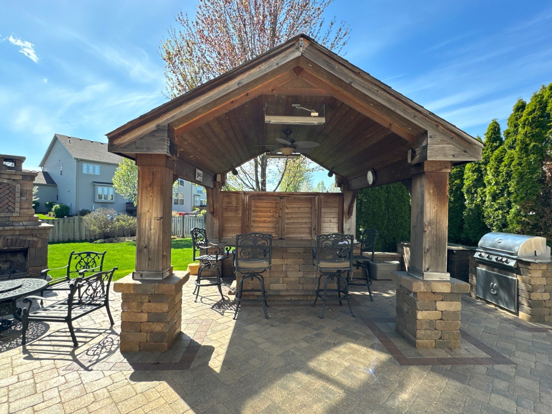 Pavillion Restoration by Two Brothers Residential Maintenance