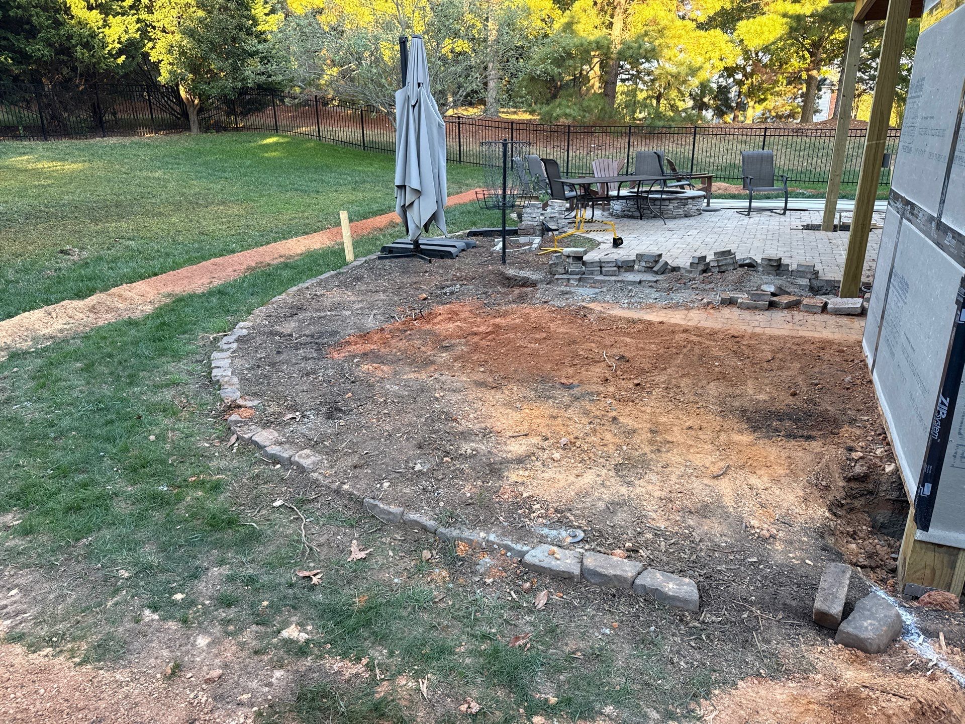 Project in Waxhaw by Badger Hauling