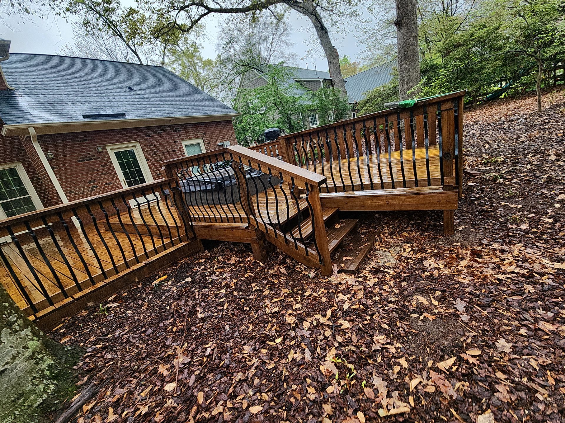 Weathered Deck using AcryFin by DuraSeal