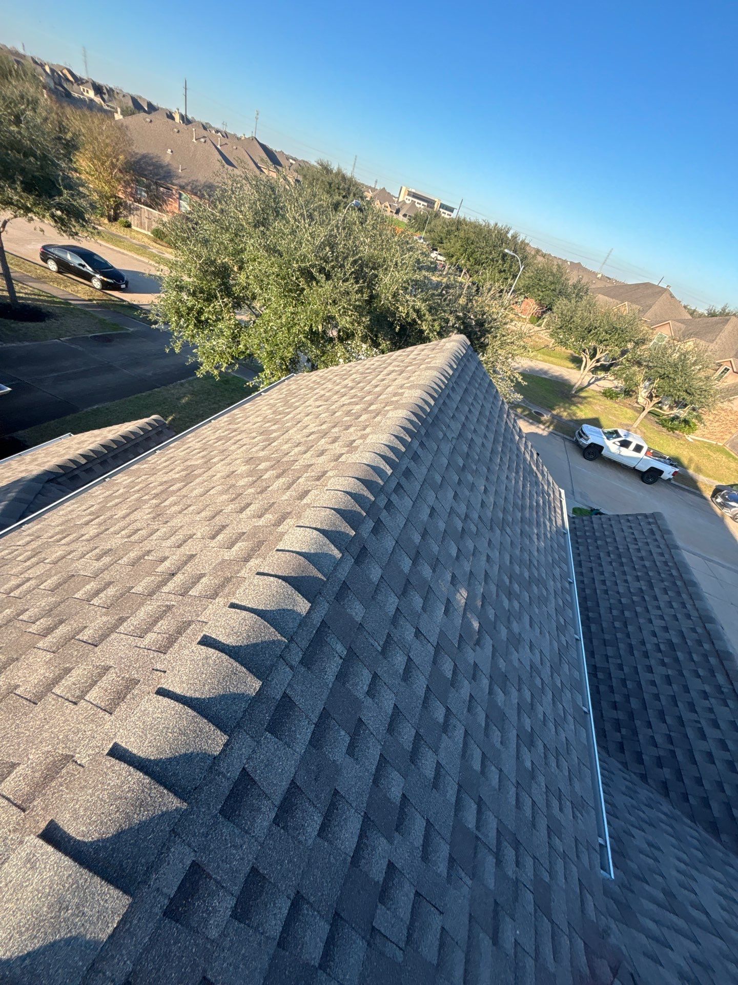 Residential Roof Replacement using GAF HDZ - Weathered Wood by Elite Roofing LLC